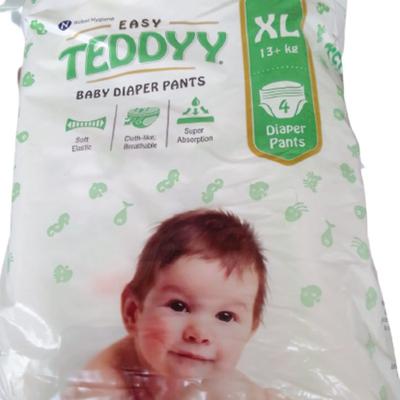 Teddyy Baby Diaper Pants - Easy (XL) 4's - Diapers & Wipes