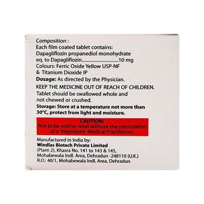 DAPABEST 10 Tablet 10's - Diabetes-Ant