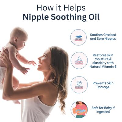 Coco Crush Natural Nipple Soothing Massage Oil 100 ml - Nipple Cream