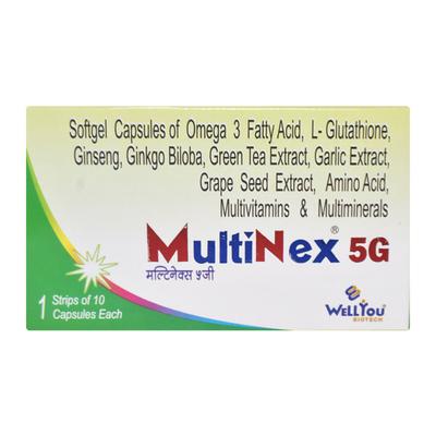 MULTINEX 5G Capsule 10's - Supplements-Vam