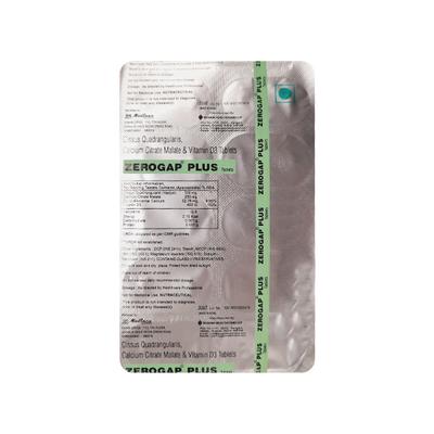 ZEROGAP PLUS Tablet 10's - Supplements-Vam