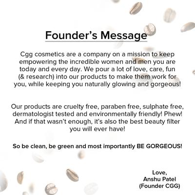 CGG Cosmetics Coffee Beans Gel Exfoliating Body Scrub For Tanned, Dull Skin 250 gm - Scrubs & Exfoliants