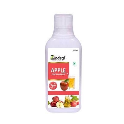 Zindagi Apple Cider Vinegar - Sugar Free 500 ml - Apple Cider Vinegar - Acv