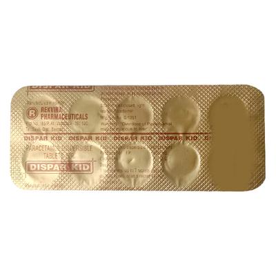 DISPAR KID 300mg Dispersible Tablet 10's - Fever-Ana
