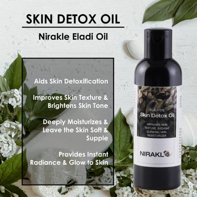 Nirakle Eladi Skin Detox Oil 50 ml - Personal Care (Ayush)