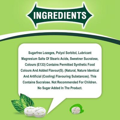 Doublemint Mints - Peppermint (Pack of 15 x 4.8 gm) - Nutritional Bars