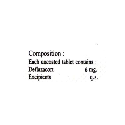 DIASCORT 6mg Tablet 10's - Hormonal Therapy-Imm