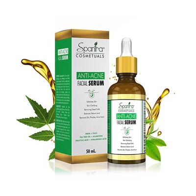 Spantra Cosmetuals Anti-Acne Facial Serum 50 ml - Face Serum