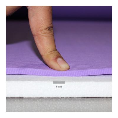 MuscleXP Designer Yoga Mat with Cover Bag - Purple 1's - Workout Essentials
