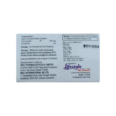FLUKIN 150 Tablet 1's - Fungal Infections-Anf