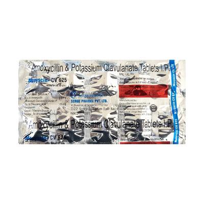 MOXYSCIN CV 625 Tablet 10's - Bacterial Infections-Pen