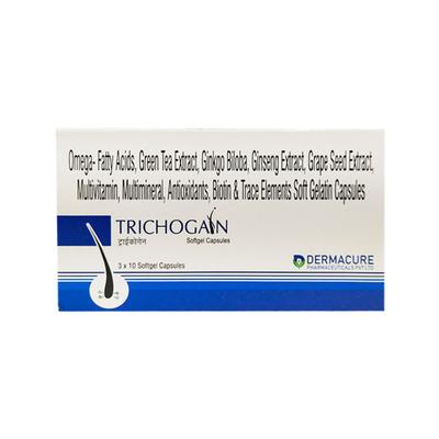 TRICHOGAIN Softgel Capsule 10's - Supplements-Vam