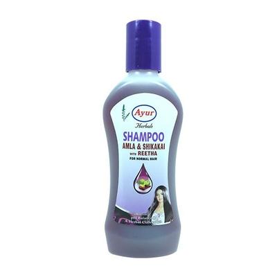Ayur Herbal Amla Shikakai with Reetha Shampoo 1000 ml - Shampoos