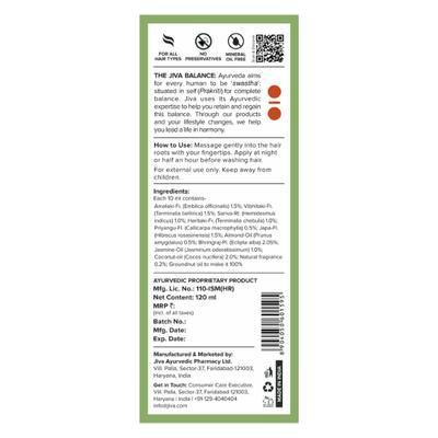 Jiva Ayurveda Hair Oil - Amla 120 ml - Hair Oils