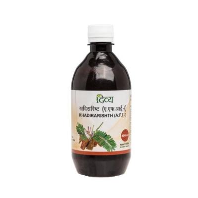 Patanjali Divya Khadirarishta Liquid 450 ml - Speciality Medicines
