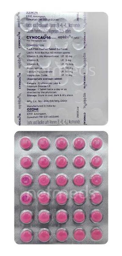 Cynocal 16 Tablet 30'S - Supplements-Sup