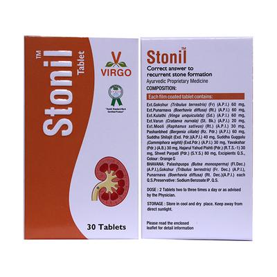 Virgo Stonil Tablet 30's - Speciality Medicines