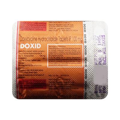 DOXID Tablet 8's - Bacterial Infections-Tet