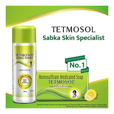 Tetmosol Dusting Powder 100 gm - Itching/Rashes