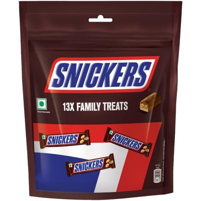 Snickers 13X Family Treats (Pack of 13 x 12 gm) 1's - Nutritional Bars