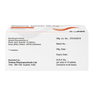 ALLERBLIS 20 Tablet 10's - Allergies-Ant