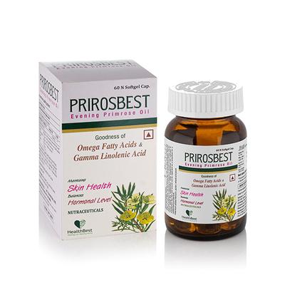HealthBest Prirosbest Evening Primerose Oil Softgel Capsule 60's - Multi-Vitamins