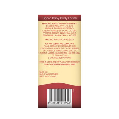 Figaro Baby Massage Oil 100 ml - Creams, Lotions & Oils