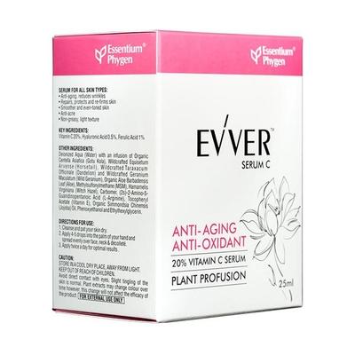 Evver Anti-Aging Anti-Oxidant Face Serum C 25 ml - Dark Circle & Wrinkle Busters