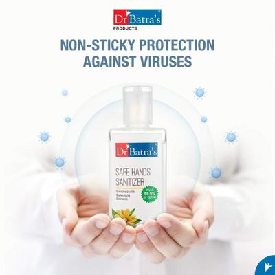 Dr Batra's Safe Hand Sanitizer (Pack of 3 x 100 ml) - Hand Sanitizer