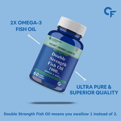 CF OmeFish-Max Omega 3 600 mg Softgel Capsule 60's - Omega Fish Oil Fatty Acids