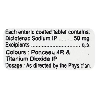 Eldofen 50mg Tablet 10'S - Pain relief-Nsa