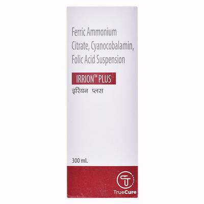 IRRION PLUS Syrup 300ml - Iron Supplement/Anaemia-Vma