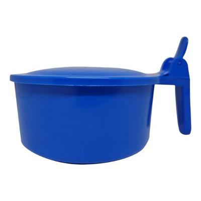 Sahyog Wellness PVC Slovia Spitting Mug with Lid Sputum Pot (100 ml) - Blue 1's - Device - S