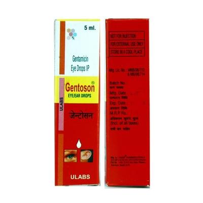Gentoson Eye/Ear Drops 5ml - Eye Infections-Eaa