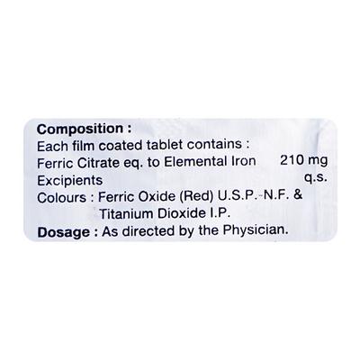 FERYXIA Tablet 10's - Iron Supplement/Anaemia-Vma