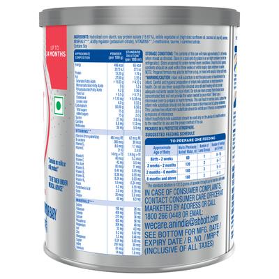 Similac Isomil Soy Infant Formula 400 gm - Tin - Baby And Infant Supplements