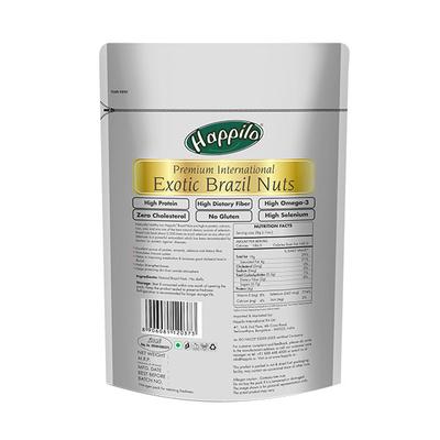Happilo Premium International Exotic Brazil Nuts 150 gm - Vital Health
