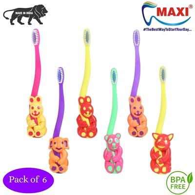 MAXI Bingo Junior Toothbrush - Soft 6's - Baby Oral Care