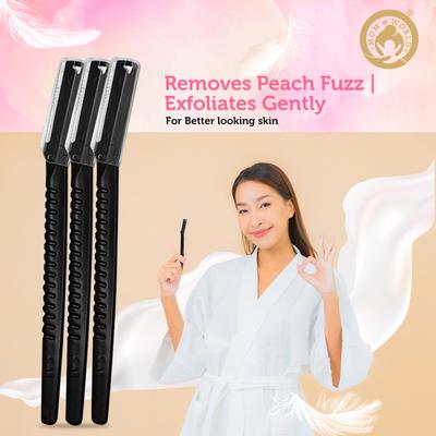 Mom & World ShaveRush Women Precision Face Razors 3's - Hair Removal Accessories
