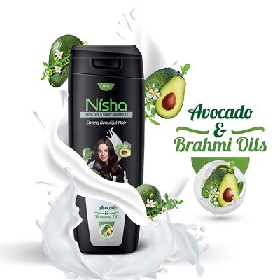 Nisha Shampoo - Avacado & Brahmi 180 ml - Shampoos