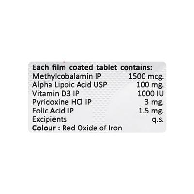 NERVEAGE D Tablet 10's - Supplements-Vam