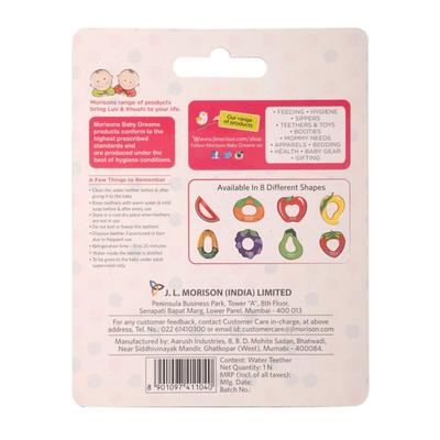 J.L.Morison Cool Buddy Water Teether - Mango shape - Pacifiers & Teethers