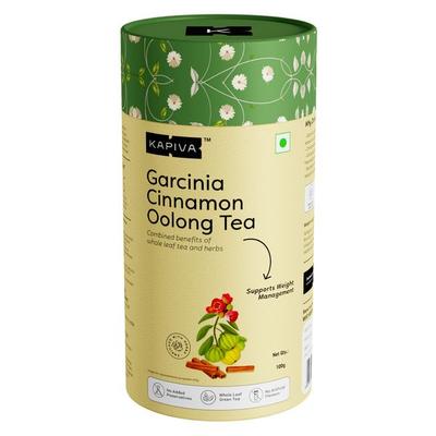 Kapiva Garcinia Cinnamon Oolong Tea Powder 100 gm - Speciality Medicines