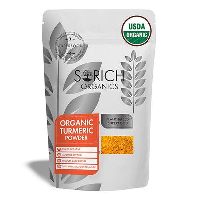 Sorich Organics Organic Turmeric Powder 50 gm - Herbal Dietary Supplement