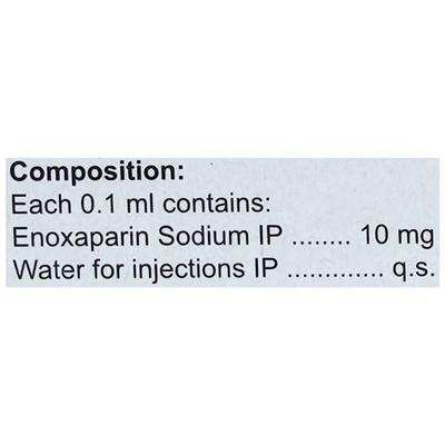 HETPARIN 40mg Injection 0.4ml - Blood Clot-Ant