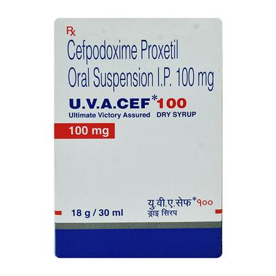 UVA Cef 100mg Syrup 30ml - Bacterial Infections-Pen