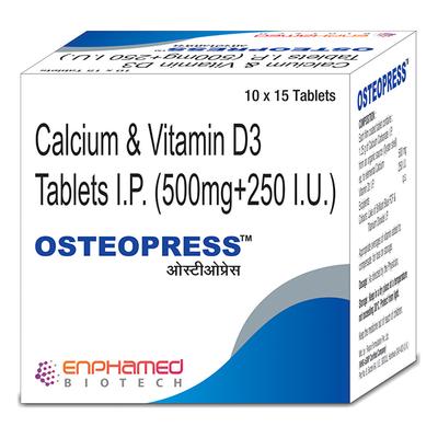 OSTEOPRESS Tablet 15's - Supplements-Cal
