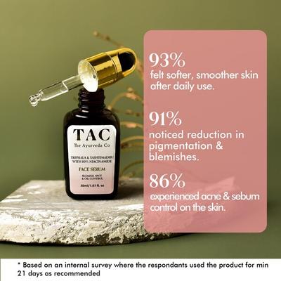 TAC The Ayurveda Co. Niacinamide Face Serum 30 ml - Personal Care (Ayush)