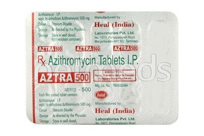 Aztra 500mg Tablet 10'S - Bacterial Infections-Mac