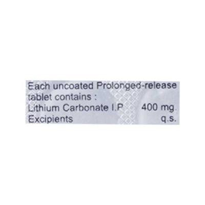 LITHEX SR 400mg Tablet 10's - Depression-Ant